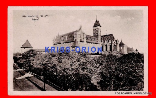 Zdjęcie oferty: Malbork - Zamek - Prusy Zachodnie  - 1916  r - Poczta Polowa