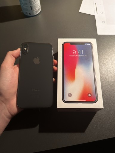 Zdjęcie oferty: iPhone X 256 GB Space gray 