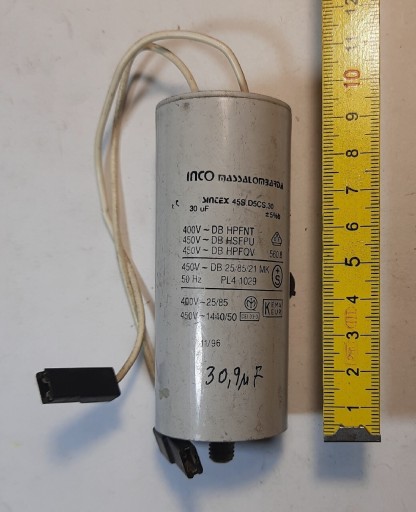 Zdjęcie oferty: Kondensator  DB25-85/21 30uF 450V AC