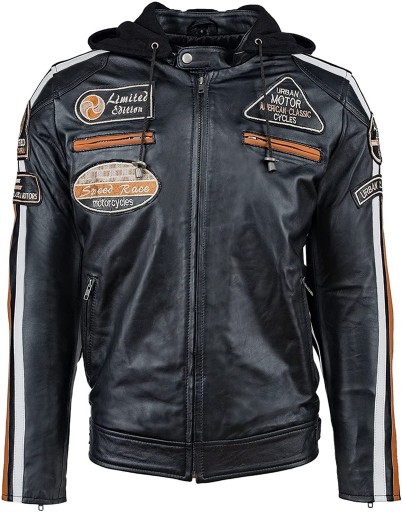 Zdjęcie oferty: Urban Leather Kurtka motocyklowa męska skóra jag L