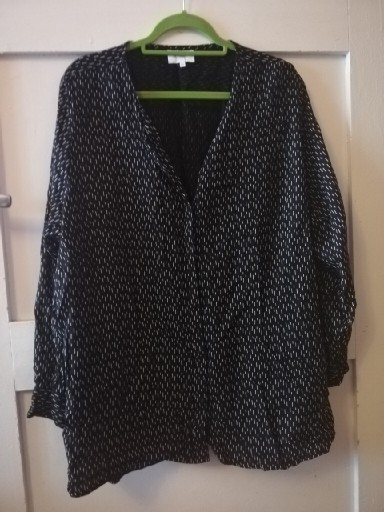 Zdjęcie oferty: Bluzka/tunika czarno-biała, oversize Zizzi XL