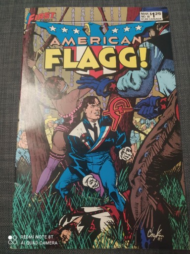 Zdjęcie oferty: Komiks American Flagg #18 1984
