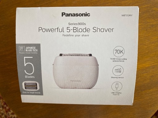 Zdjęcie oferty: Panasonic ES-PV6B-W803 Golarka 5-ostrzowa plus zapasowe ostrza