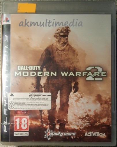 Zdjęcie oferty: Call of Duty Modern Warfare 2 PS3 folia 