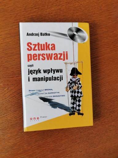 Zdjęcie oferty: SZTUKA PERSWAZJI CZYLI J. WPŁYWU I MANIPULACJI+CD