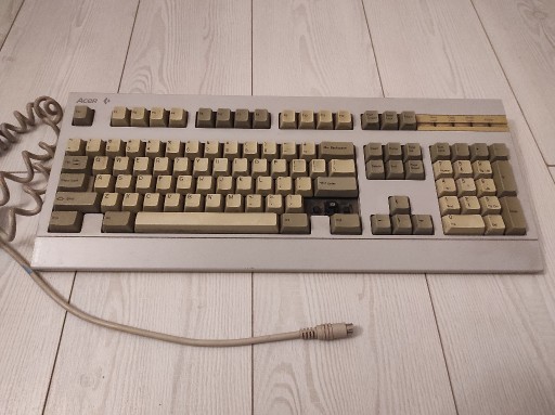 Zdjęcie oferty: Retro klawiatura Acer 6311 rocznik 92 PS2 złącze