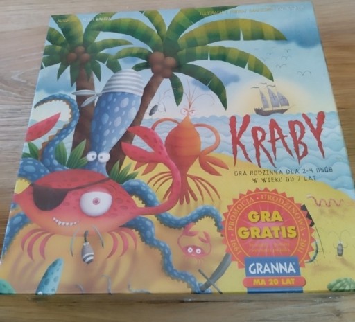 Zdjęcie oferty: Nowa Gra Planszowa Kraby Granna 2009 rok