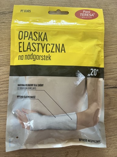 Zdjęcie oferty: Opaska elastyczna na nadgarstek pani Teresa