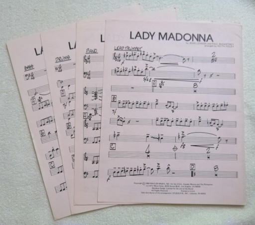 Zdjęcie oferty: Lady Madonna, arr. Keith Foley - nuty