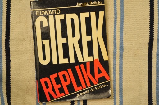 Zdjęcie oferty: Edward Gierek, Replika