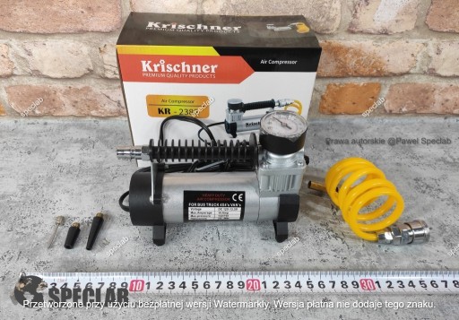 Zdjęcie oferty: Kompresor samochodowy krischner kr-2382 12v