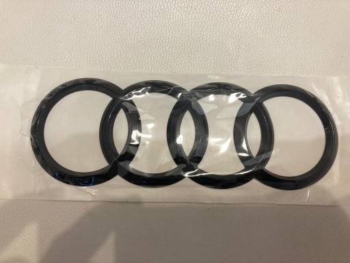 Zdjęcie oferty: Znaczek LOGO Audi tył*Czarny Połysk*190/192mm