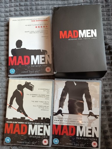 Zdjęcie oferty: Mad Men sezon 1, 2 i 3 dvd