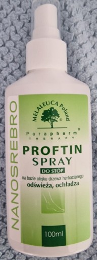 Zdjęcie oferty: PROFTIN  SPRAY DO STÓP MELALEUCA 100 ML!! 