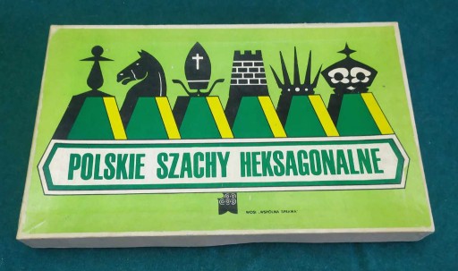 Zdjęcie oferty: Polskie szachy HEKSAGONALNE gra planszowa PRL 1978