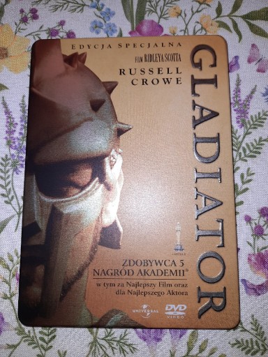 Zdjęcie oferty: Gladiator edycja specjalna DVD metalowe pudełko PL