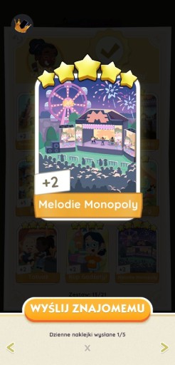 Zdjęcie oferty: Melodie Monopoly Monopoly Go