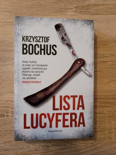 Zdjęcie oferty: Lista Lucyfera- Krzysztof Bochus