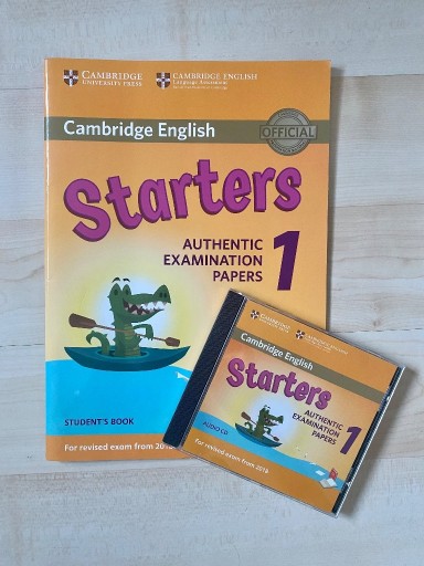 Zdjęcie oferty: Cambridge Starters 1 Examination Papers + audio CD