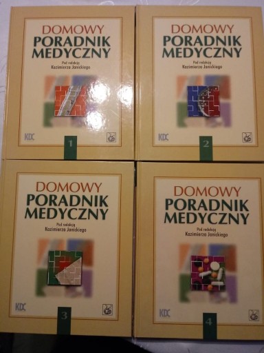 Zdjęcie oferty: Domowy Poradnik Medyczny tomy od 1 do 4