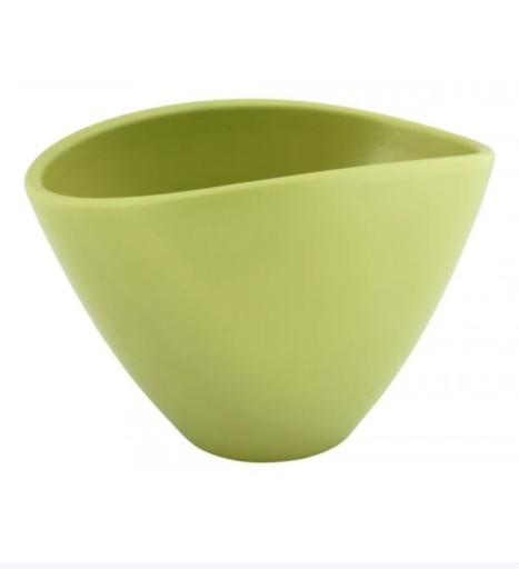 Zdjęcie oferty: Osłonka ceramiczna zielona matowa owalna 