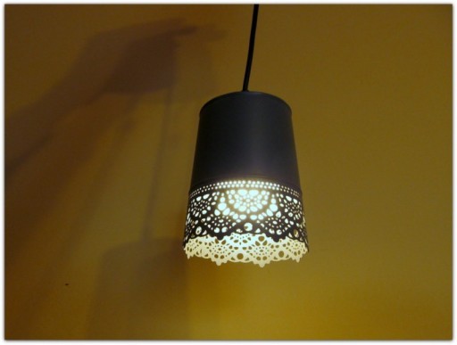 Zdjęcie oferty: IKEA LAMPA Wisząca Ażurowa SKURAR wys. 15 cm STAL - jak nowa