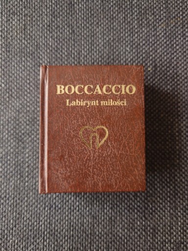 Zdjęcie oferty: BOCCACCIO LABIRYNT MIŁOŚCI 1984 MINIATURA