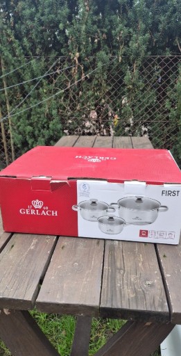 Zdjęcie oferty: Gerlach First garnki zestaw 6 elementow dla siebie lub na prezent