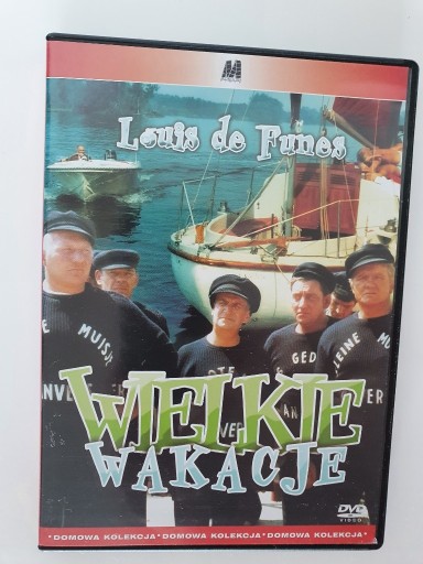 Zdjęcie oferty: Wielkie wakacje Louis De Funes  DVD