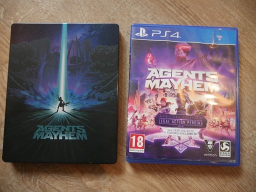 Zdjęcie oferty: pS4 Agents of Mayhem steelbook