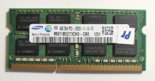 Zdjęcie oferty: Pamiec ram Samsung 4GB 2Rx8 PC3-12800-11-10-F2