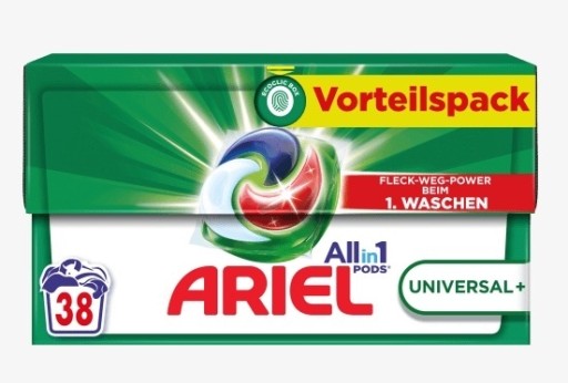 Zdjęcie oferty: Kapsułki do prania Ariel All-in-1 38 szt z Niemiec