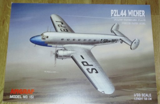 Zdjęcie oferty: PZL.44 Wicher Angraf 1/33 offset