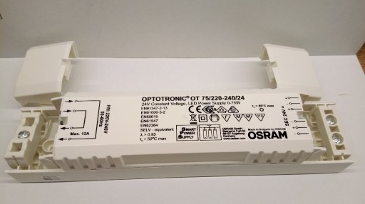 Zdjęcie oferty: Zasilacz do LED Osram Optotronic OT 75/220-240/24