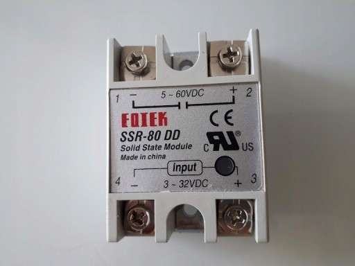 Zdjęcie oferty: Przekaźnik SSR 80A 5-60VDC SSR-80DD DC-DC