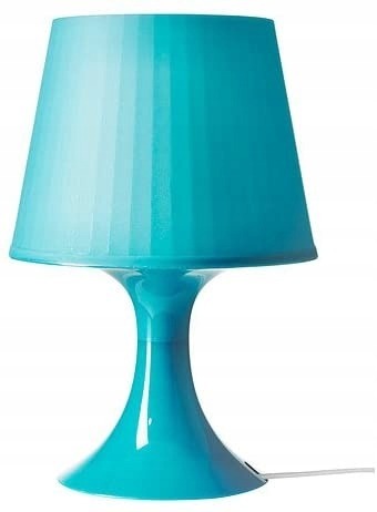 Zdjęcie oferty: Lampka Nocna Ikea LAMPAN Turkusowa niebieska