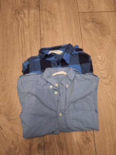 Zdjęcie oferty: koszula dżinsowa koszula w kratkę 122 h&m