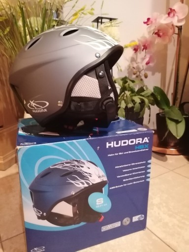 Zdjęcie oferty: Kask narciarski Hudora rozm. S 48-51cm NOWY