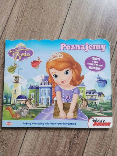 Zdjęcie oferty: Jej wysokość Zosia poznajemy książka z okienkami 