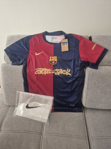Zdjęcie oferty: KOSZULKA FC BARCELONA Travis Scott specialna edycja M 