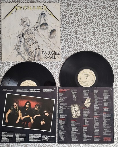 Zdjęcie oferty: Metallica ... And Justice For All vinyl 1988