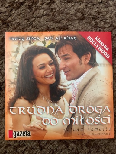 Zdjęcie oferty: płyta DVD Trudna droga do Miłości, Bollywood 