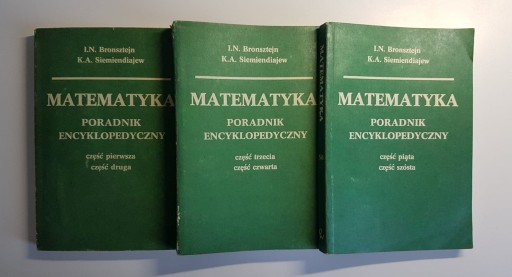 Zdjęcie oferty: MATEMATYKA - Poradnik Encyklopedyczny