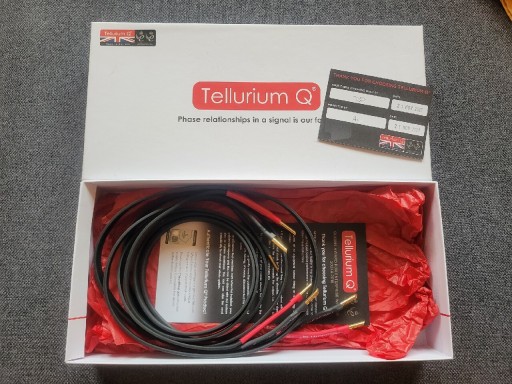 Zdjęcie oferty: Tellurium Q Black II Speaker Cable 2 x 1.5m