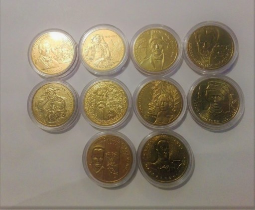 Zdjęcie oferty: Kpl. 10szt monet 2zł " Polscy Malarze XIX/XX wieku