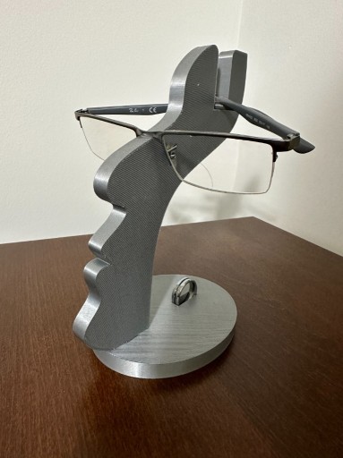 Zdjęcie oferty: Stylowy Stojak na Okulary i Pierścionek - Design w Kształcie Twarzy