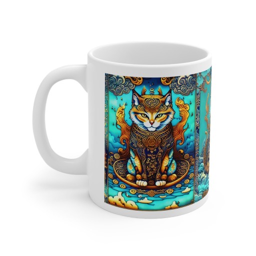 Zdjęcie oferty: Oryginalny kubek ceramiczny, koty