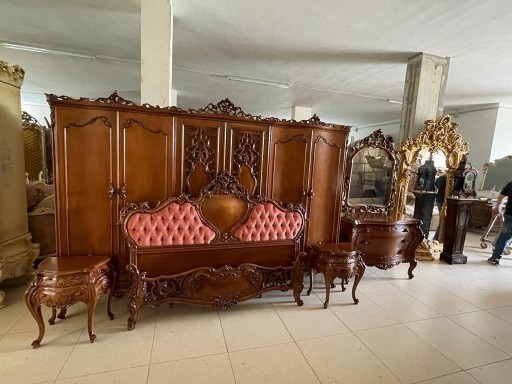 Zdjęcie oferty: Sypialnia barokowa szafa komoda łóżko szafki