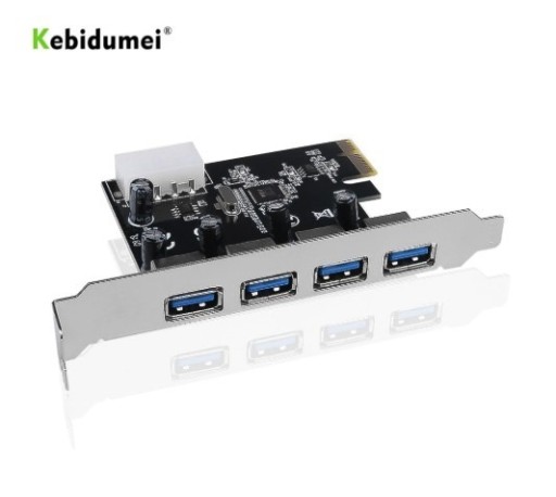 Zdjęcie oferty: 4-port USB 3.0 PCI-e karta rozszerzeń