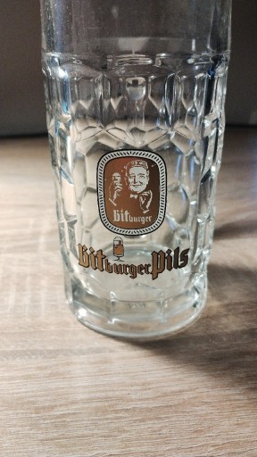 Zdjęcie oferty: Kufel Bitburger Pils - 0,3 litra 